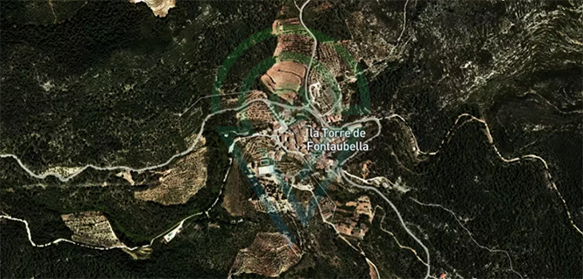 La Torre de Fontaubella, Tarragona.